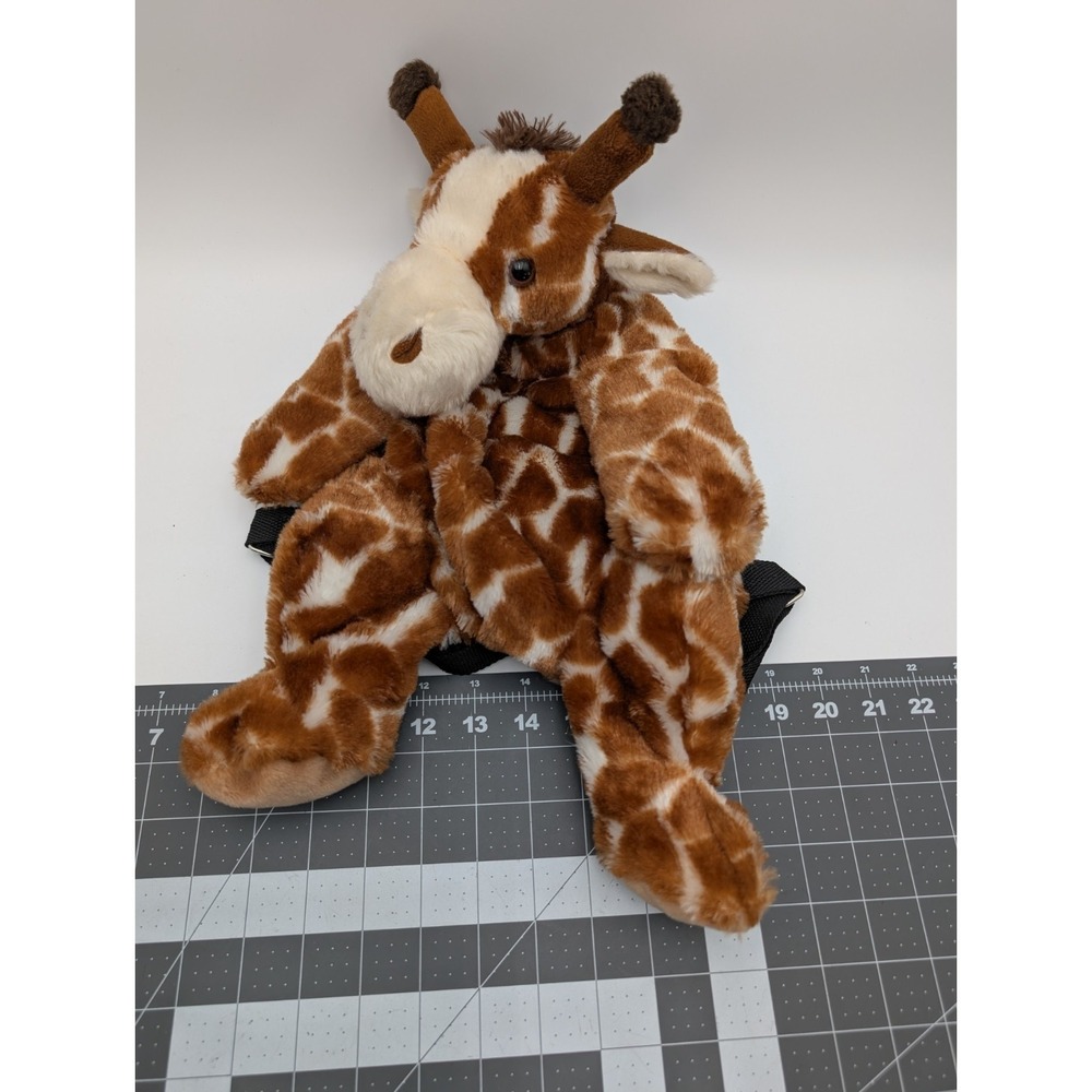 Fiesta Giraffe Plush Backpack 19 Inch Stuffed Animal Toy
